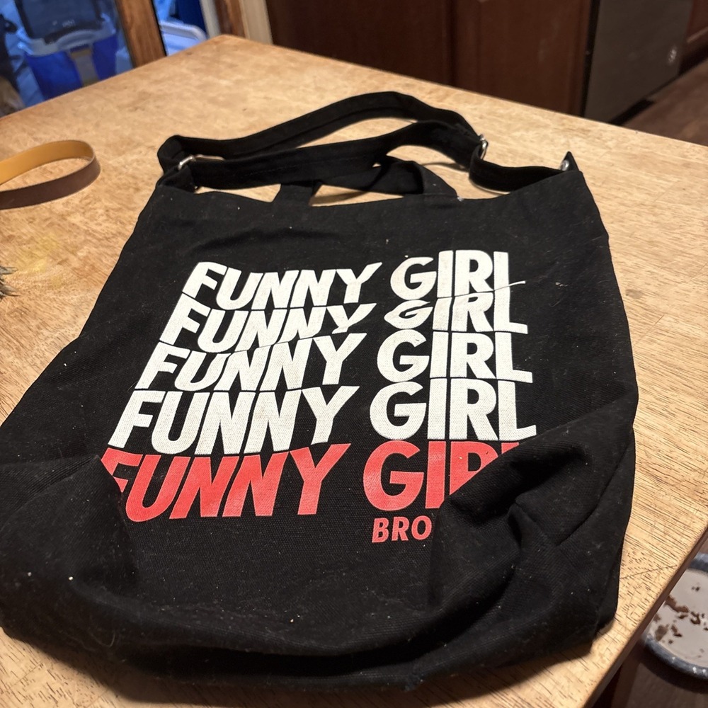 Funny Girl Broadway Musical Tote Bag Revival 2022 I’m The Greatest Star Black